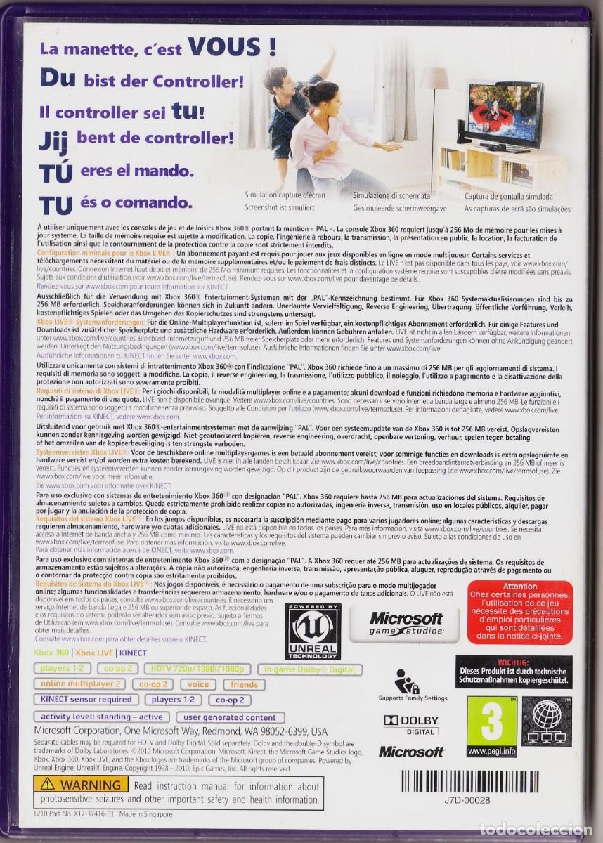 Videojuegos y consolas: KINECT ADVENTURES! - Xbox 360 requiere Sensor Kinect - PAL - Microsoft, 2010. - Foto 2