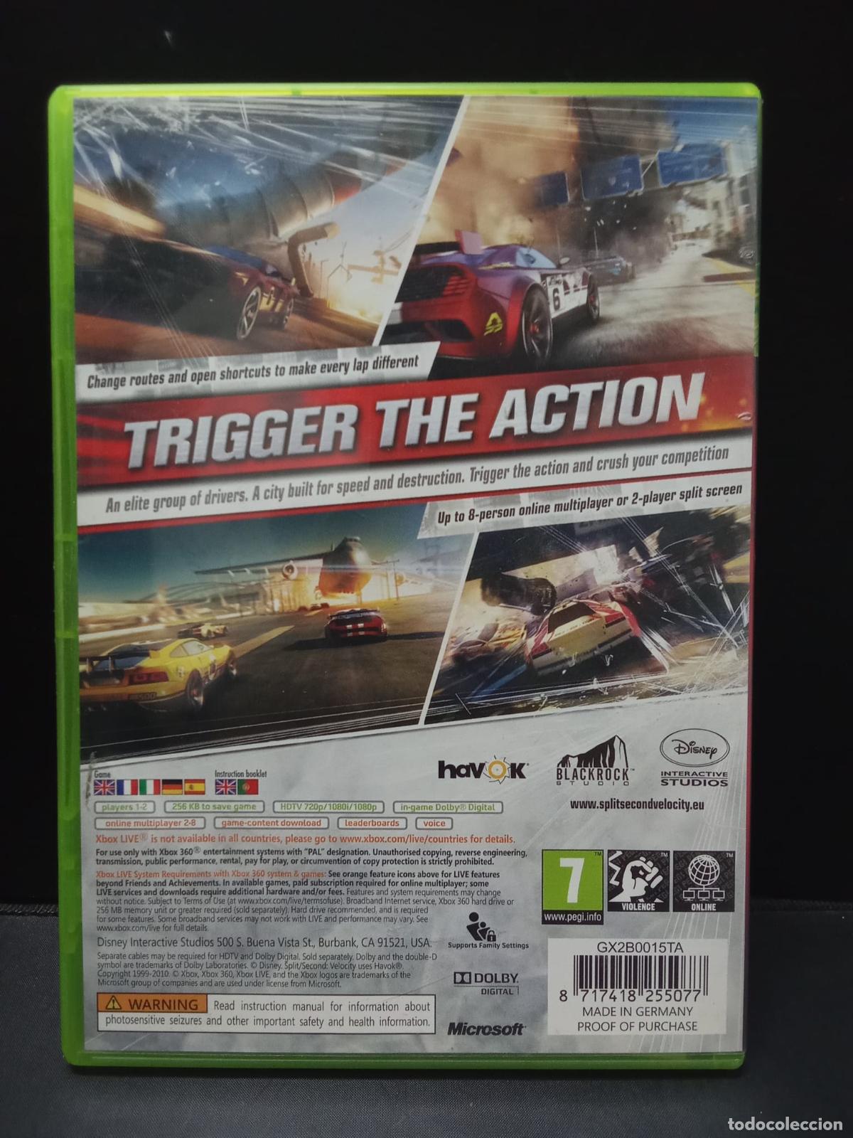 Videojuegos y consolas: SPLIT/ SECOND VELOCITY - XBOX 360 - Foto 3
