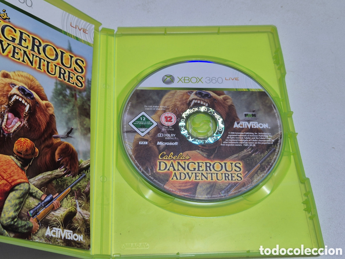 Videojuegos y consolas: CABELAS DANGEROUS ADVENTURES - Foto 4