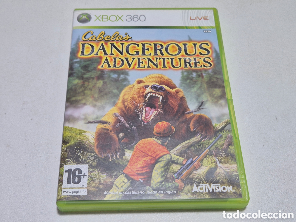 Videojuegos y consolas: CABELAS DANGEROUS ADVENTURES - Foto 1