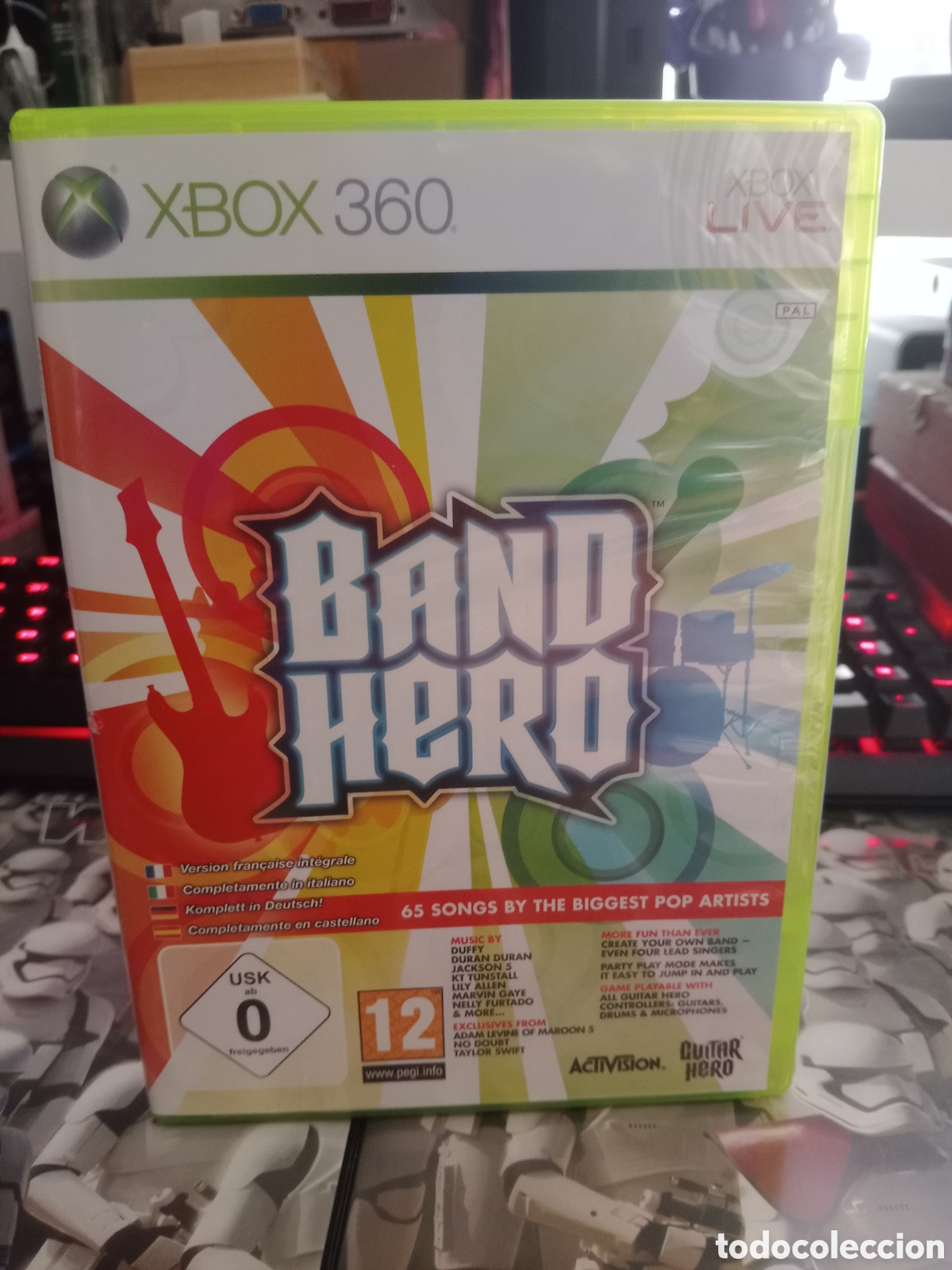 Videojuegos y consolas: Band Hero Xbox 360 precintado - Foto 1