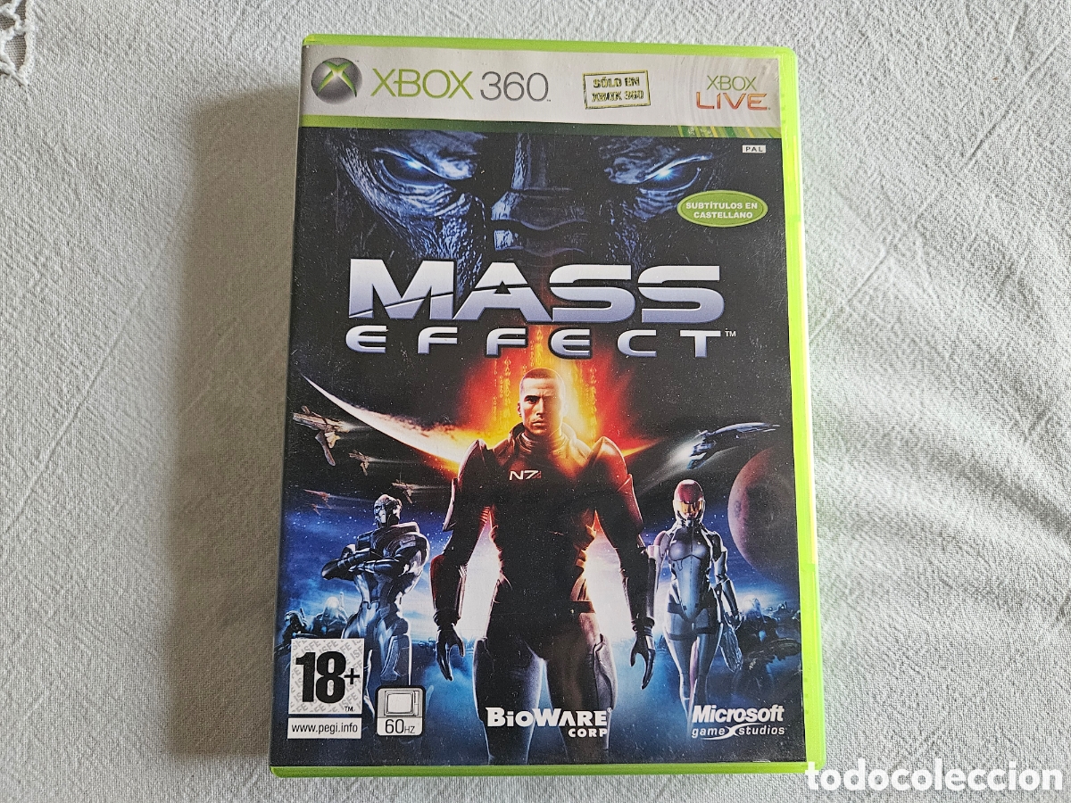 Videojuegos y consolas: XBOX360 JUEGO MASS EFFECT VERSI&Oacute;N ESPA&Ntilde;OLA - Foto 1