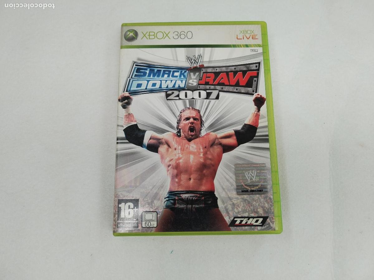 Videojuegos y consolas: wwe smackdown vs raw 2007 xbox 360 - c179 - Foto 1