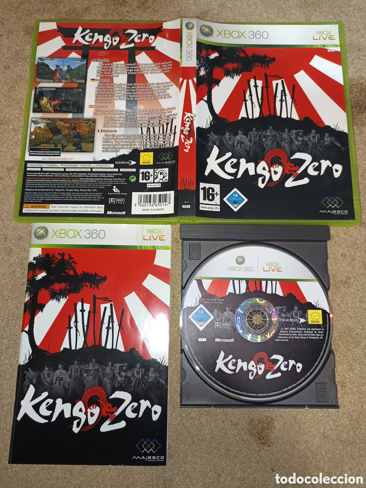 Videojuegos y consolas: XBOX 360 KENGO ZERO PAL ESP COMPLETO - Foto 1