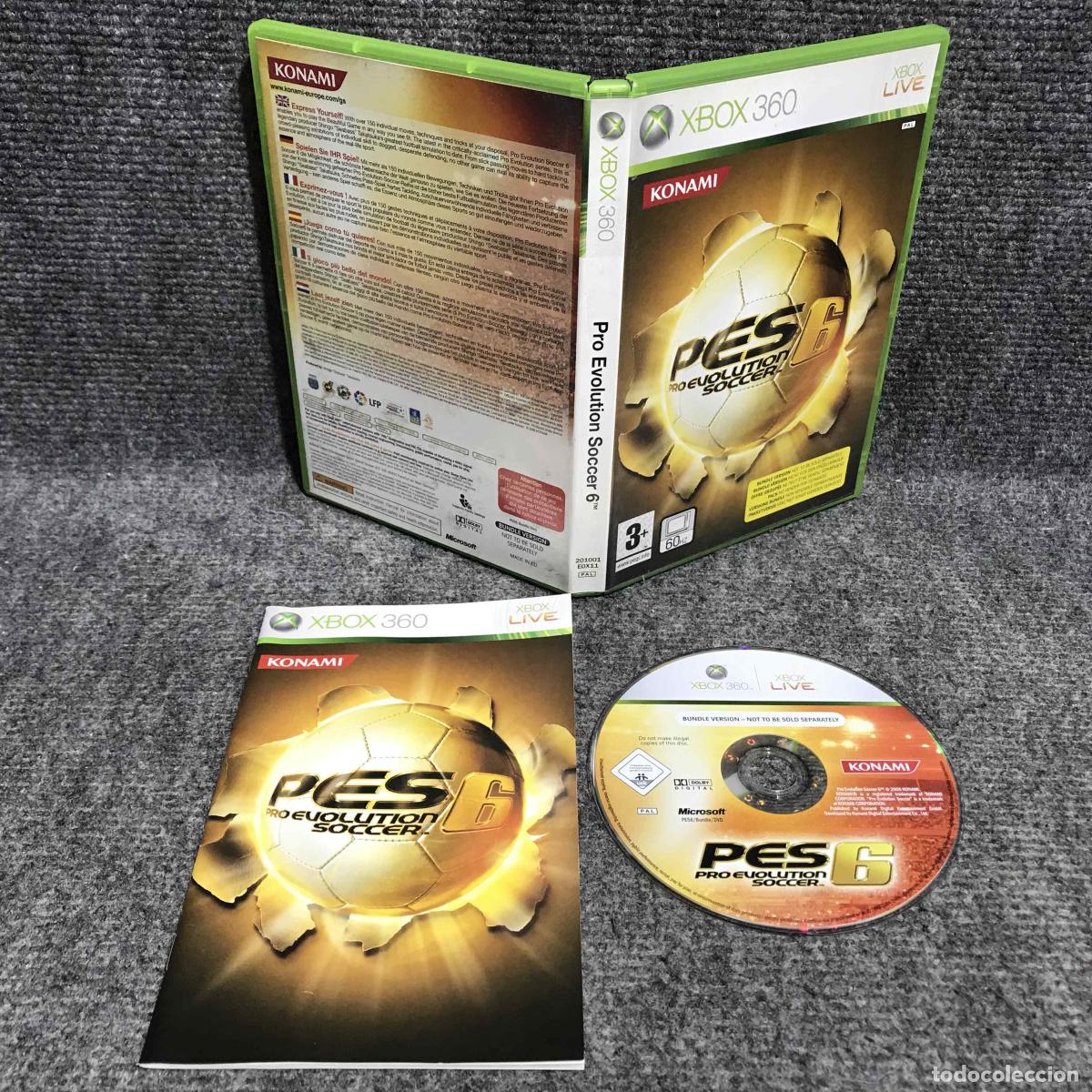 Videojuegos y consolas: PRO EVOLUTION SOCCER 6 MICROSOFT XBOX 360 - Foto 1