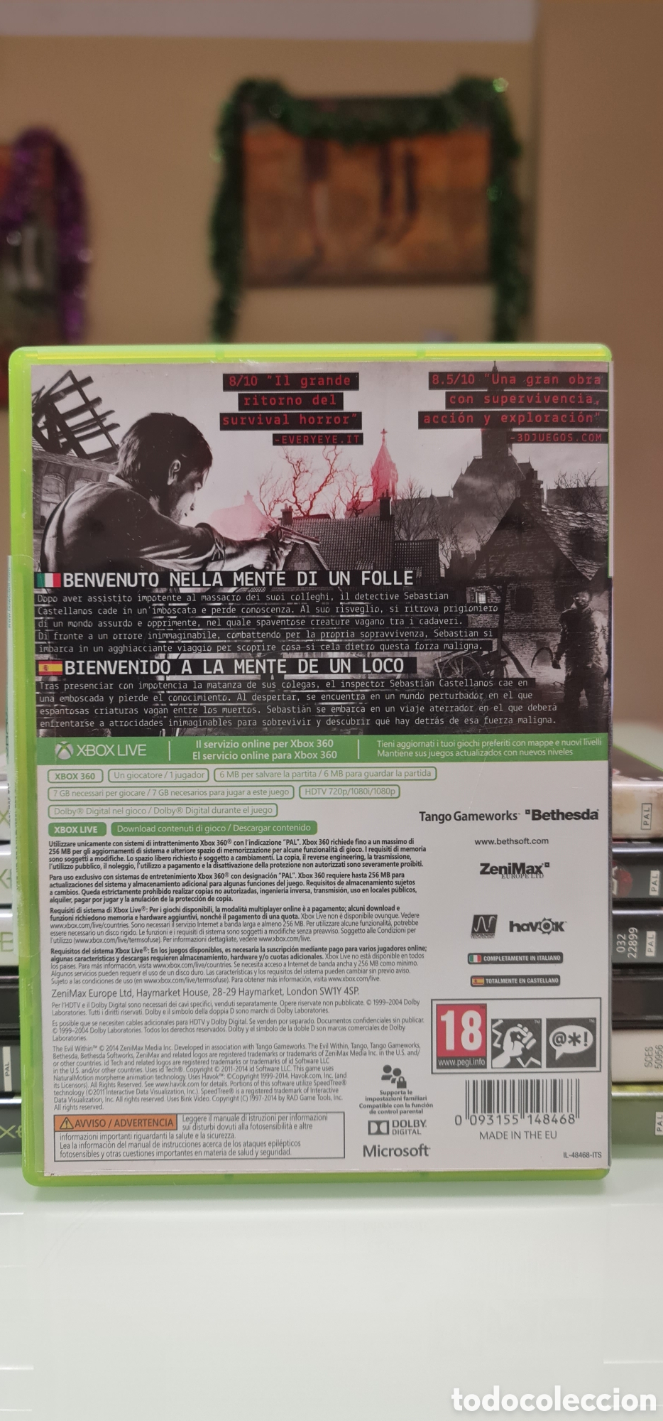 Videojuegos y consolas: The evil within xbox 360 pal Espa&ntilde;a - Foto 3