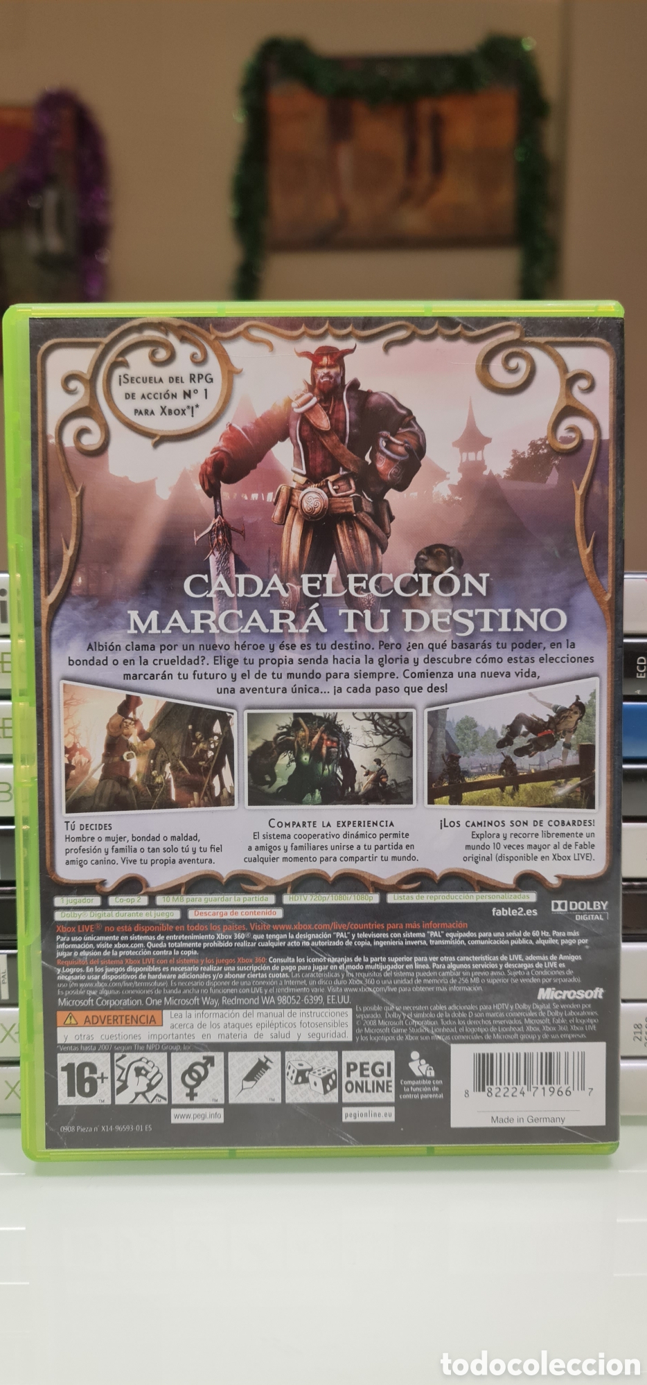 Videojuegos y consolas: Fable II Xbox 360 Pal Espa&ntilde;a - Foto 3