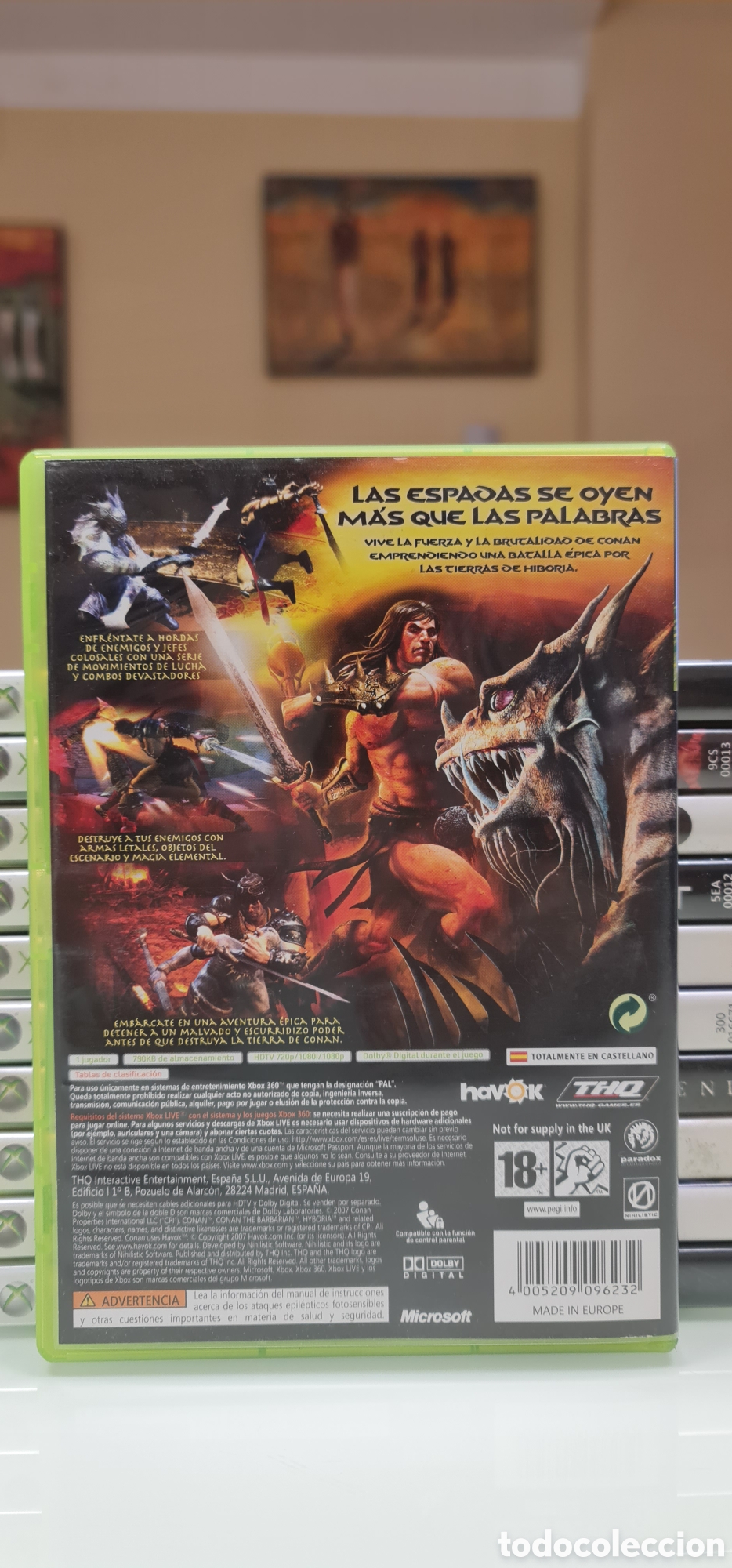 Videojuegos y consolas: CONAN xBOX 360 PAL ESPA&Ntilde;A - Foto 3