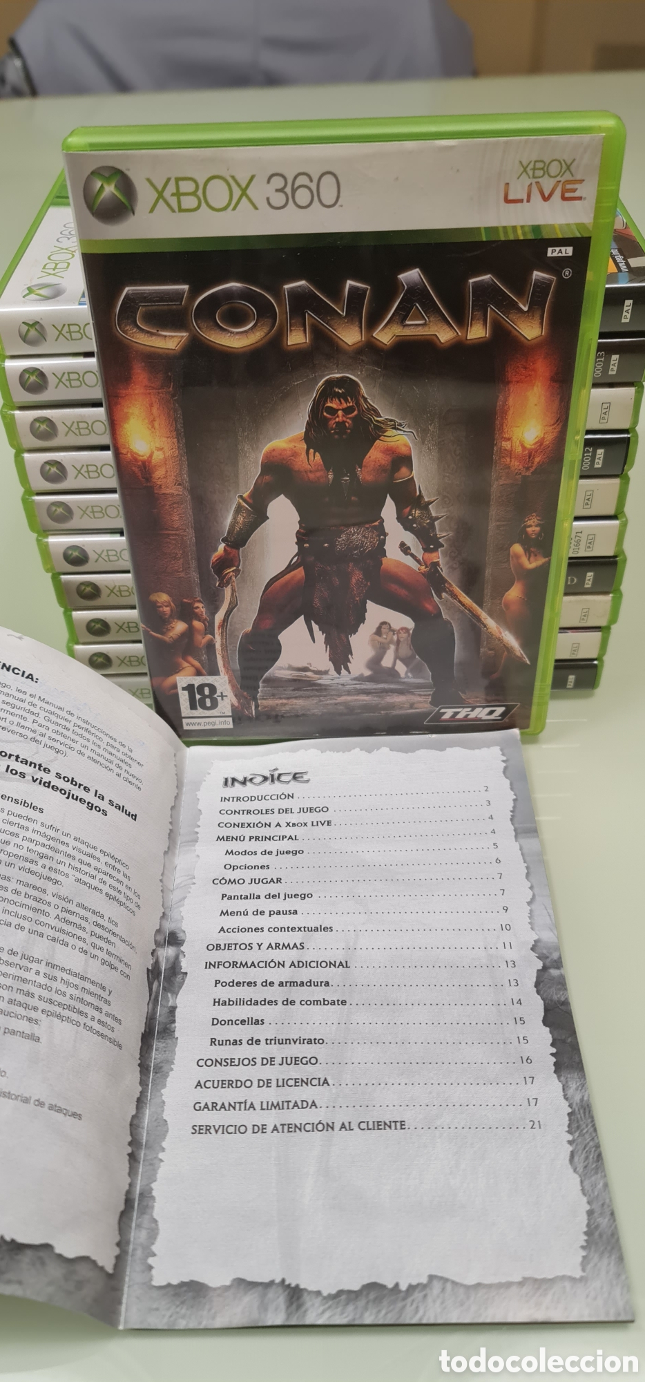 Videojuegos y consolas: CONAN xBOX 360 PAL ESPA&Ntilde;A - Foto 9