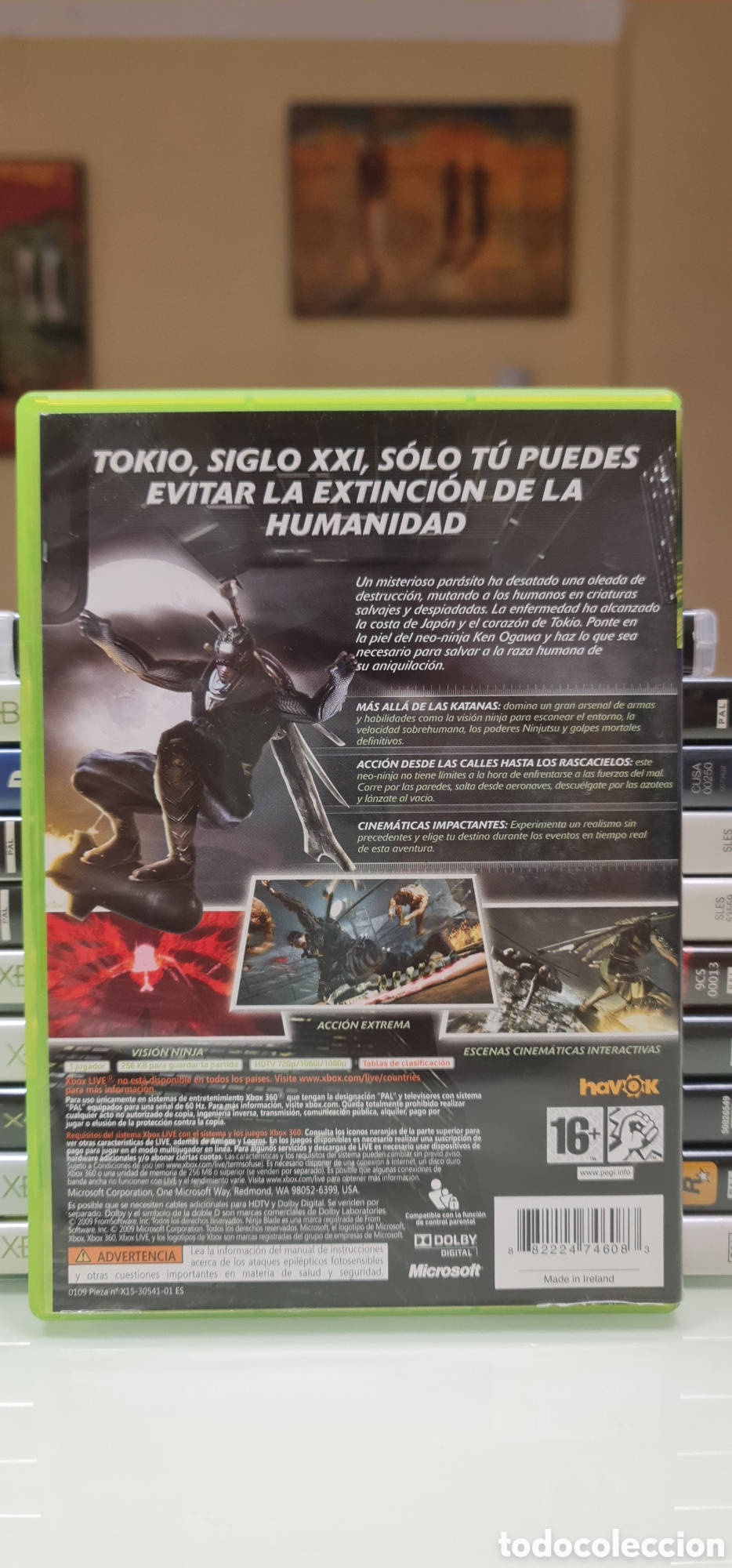 Videojuegos y consolas: NINJA BLADE XBOX 360 PAL ESPA&Ntilde;A - Foto 3