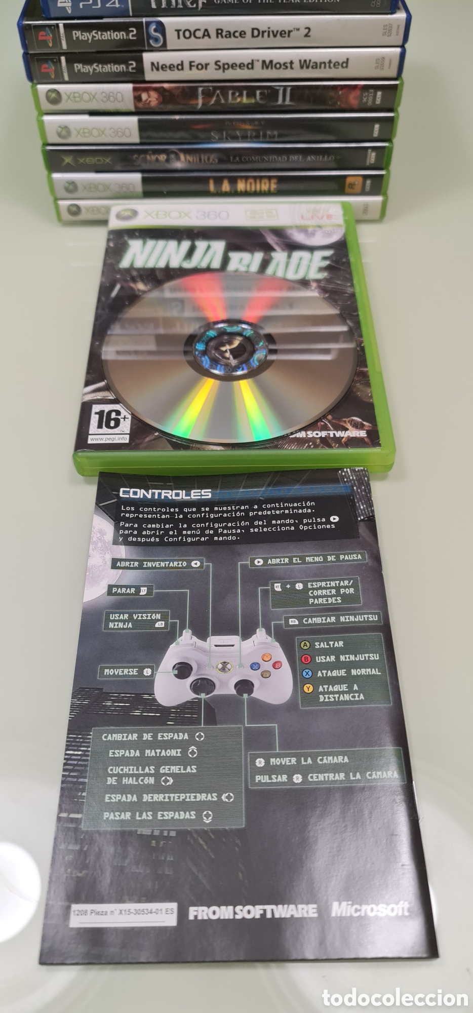 Videojuegos y consolas: NINJA BLADE XBOX 360 PAL ESPA&Ntilde;A - Foto 6