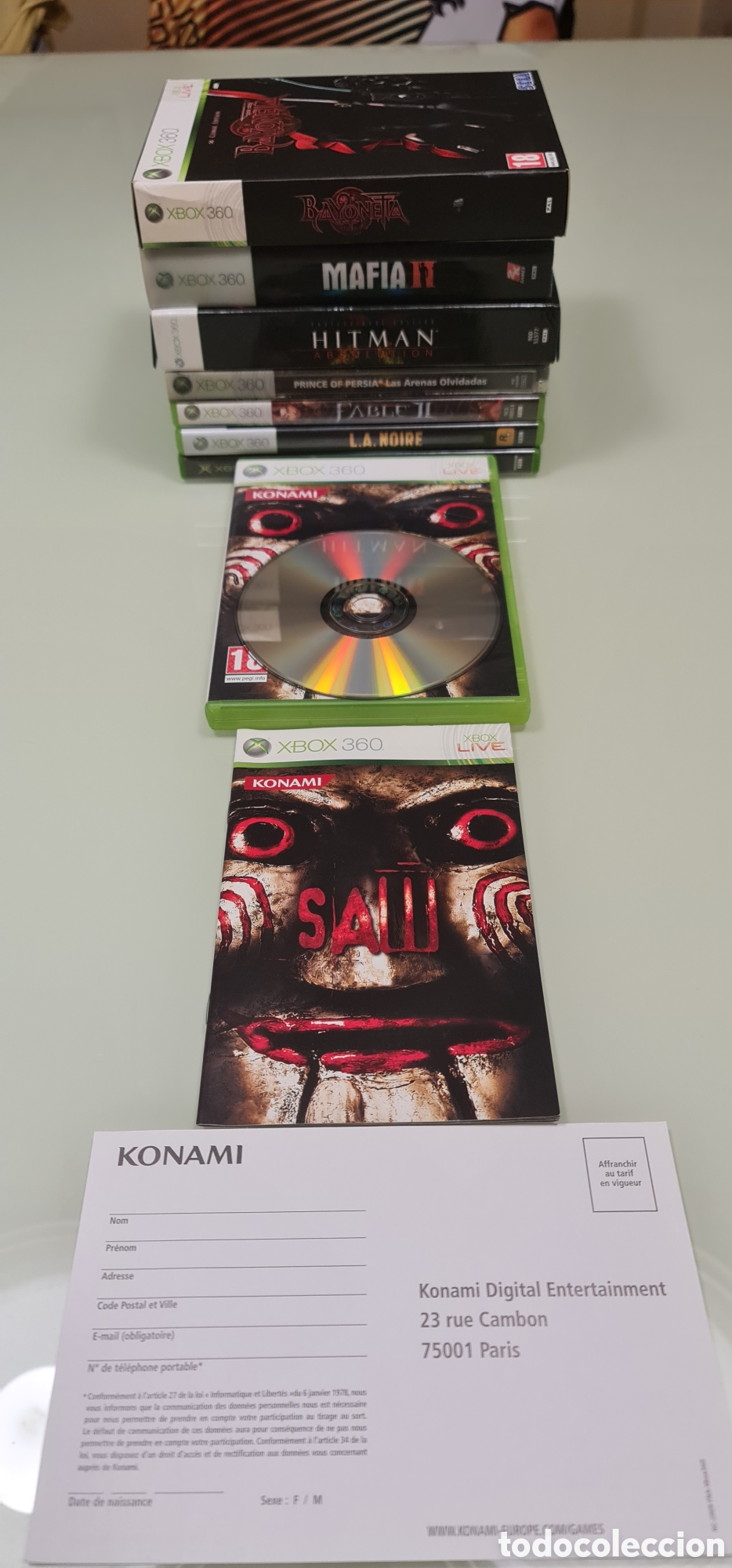 Videojuegos y consolas: SAW - XBOX 360 KONAMI - Foto 5