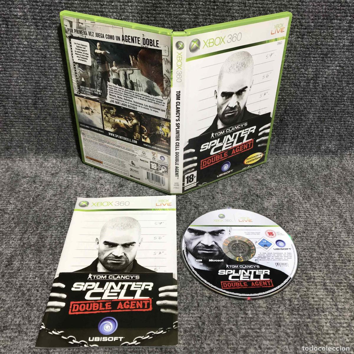 Videojuegos y consolas: TOM CLANCYS SPLINTER CELL DOUBLE AGENT MICROSOFT XBOX 360 - Foto 1