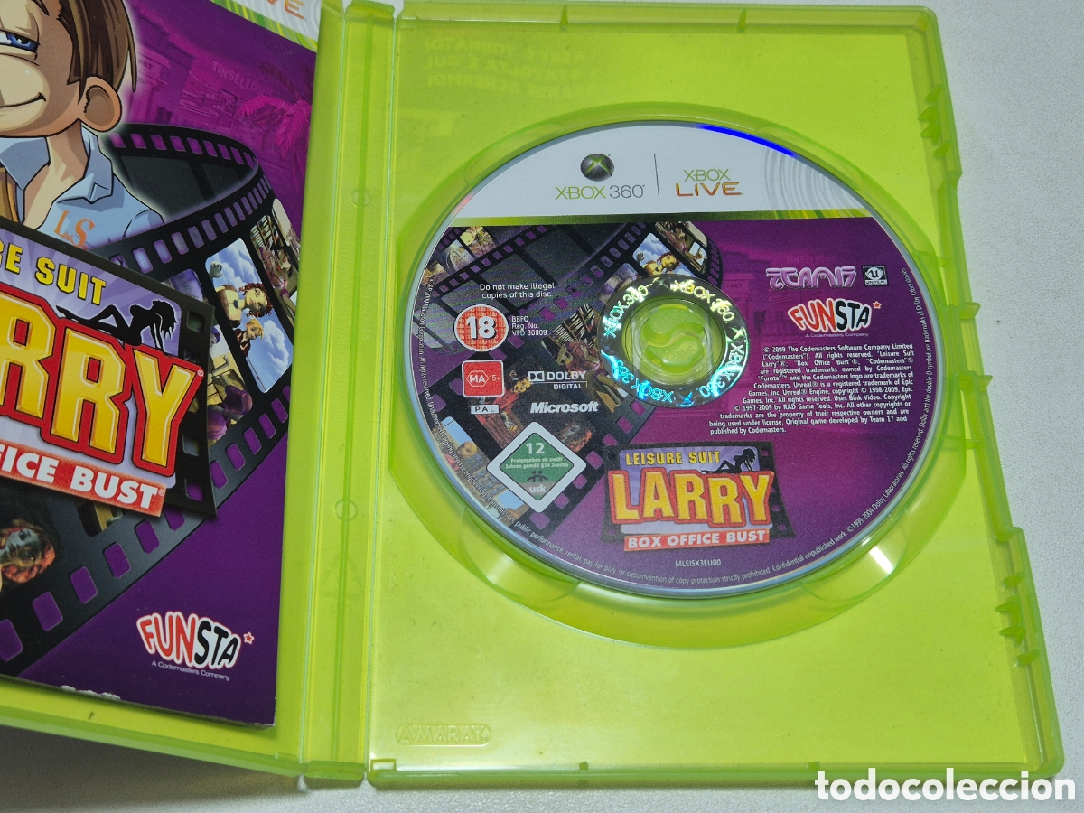 Videojuegos y consolas: LEISURE SUIT LARRY BOX OFFICE BUST - Foto 4
