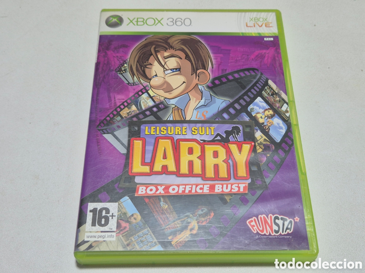Videojuegos y consolas: LEISURE SUIT LARRY BOX OFFICE BUST - Foto 1