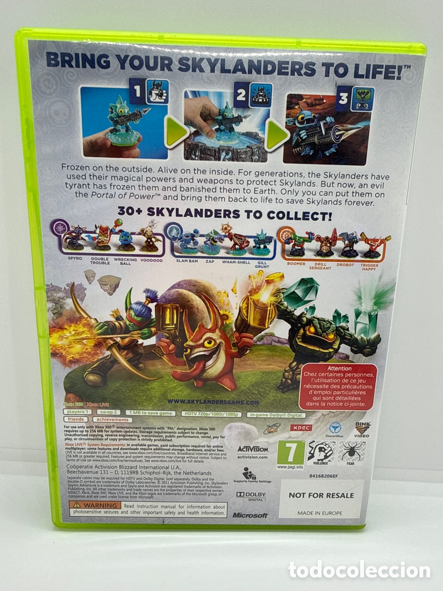 Videojuegos y consolas: Juego Skylanders Xbox 360 - Foto 3