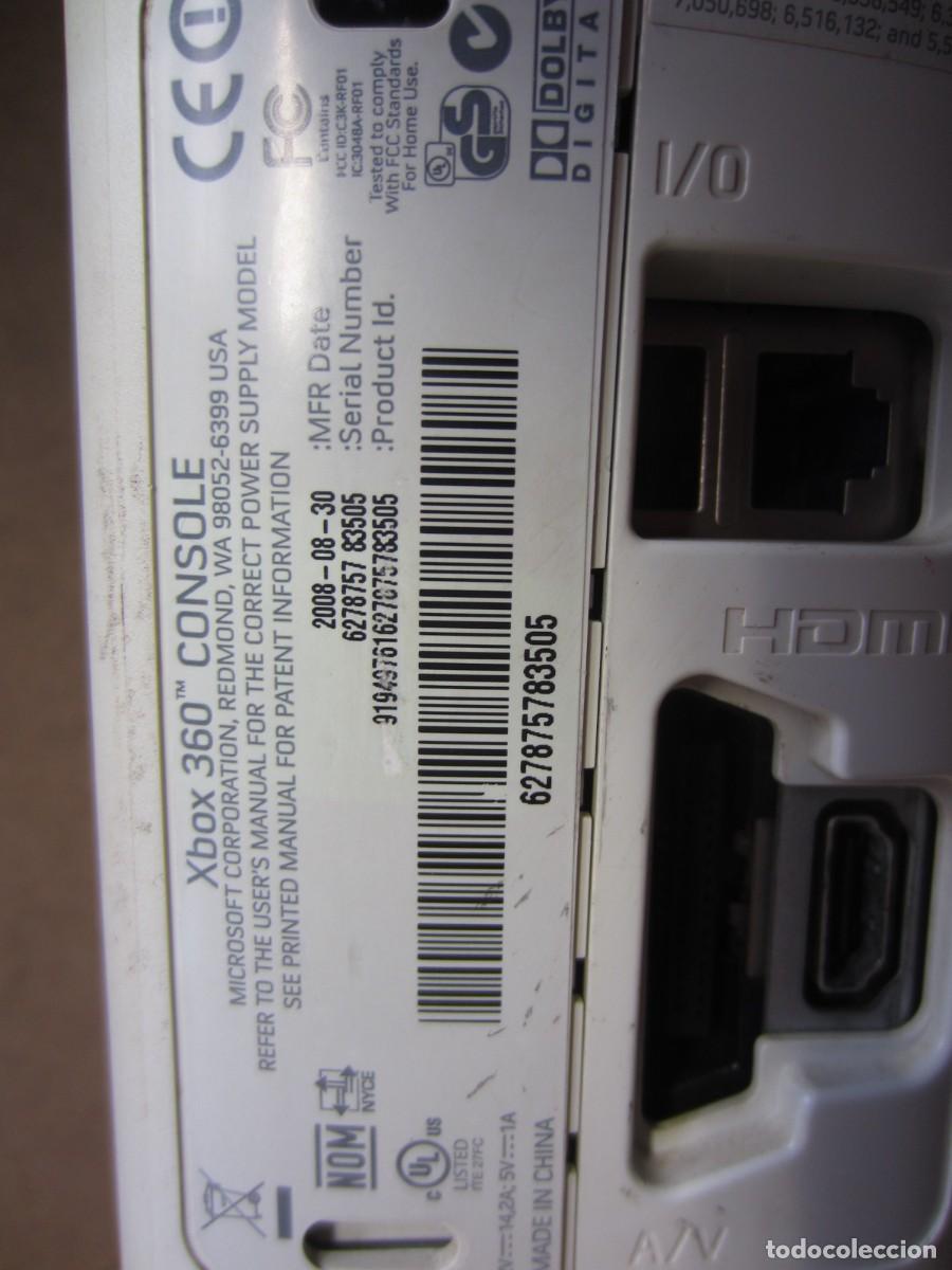 Videojuegos y consolas: Microsoft Xbox 360 FAT (DEFECTUOSA) - Foto 6