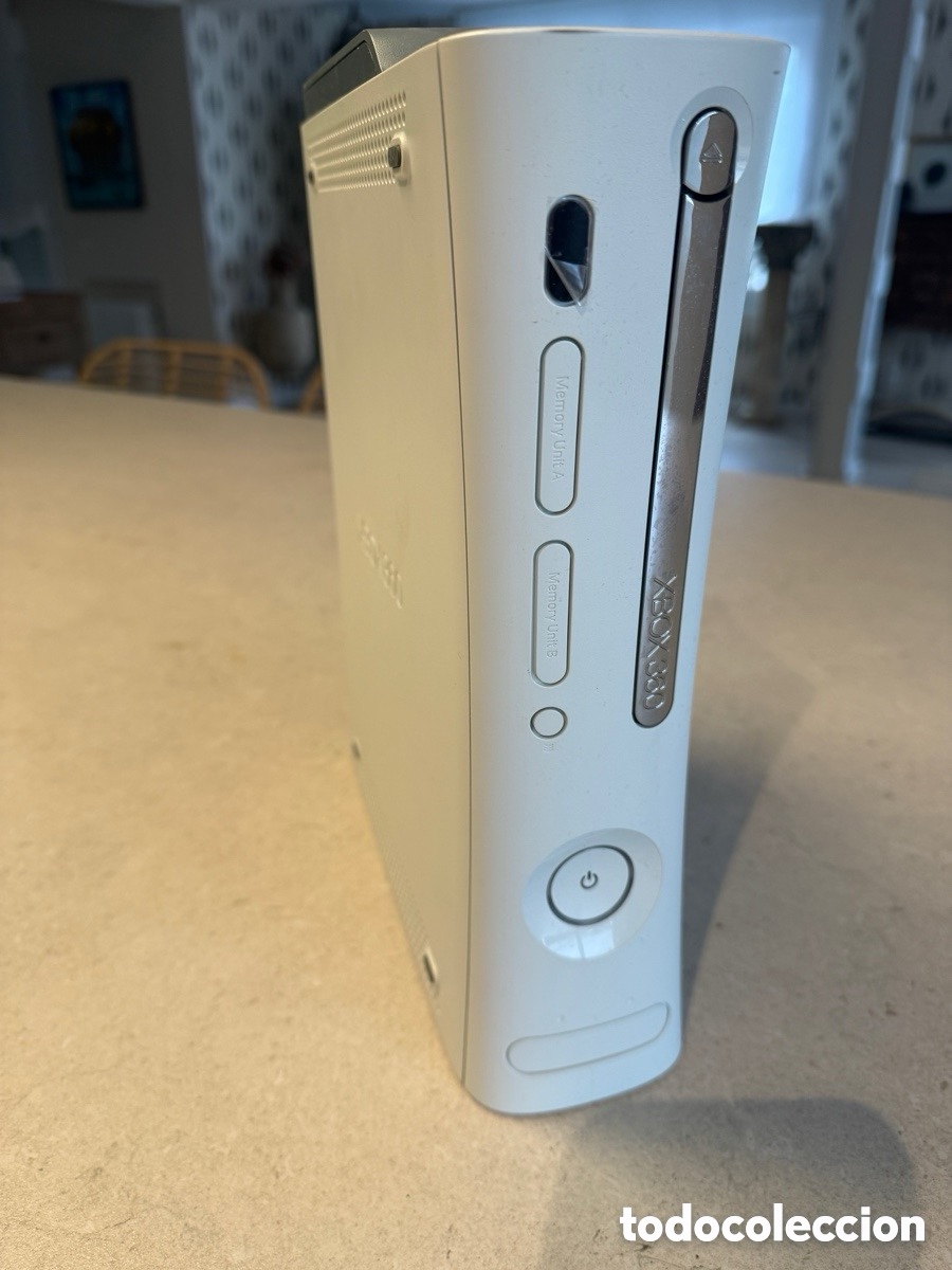 Videojuegos y Consolas: Xbox 360 modelo blanco cl&aacute;sico (la primera generaci&oacute;n).