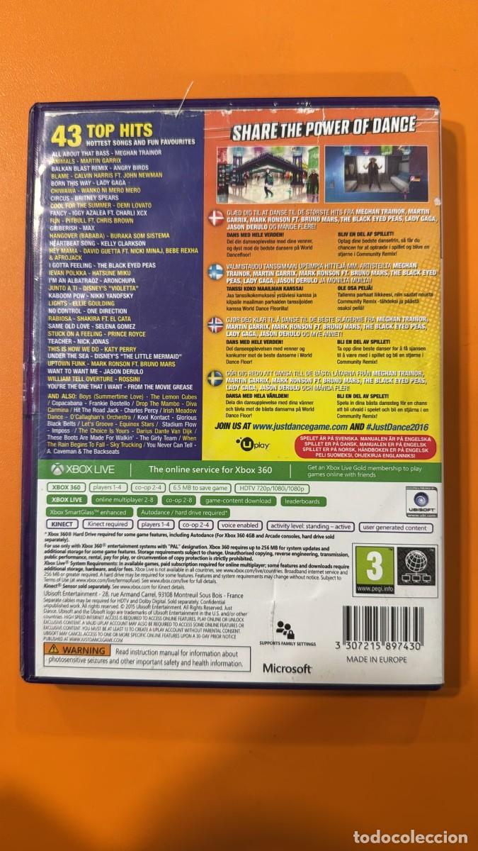 Videojuegos y consolas: Just Dance 2016 [xbox 360] - Foto 2