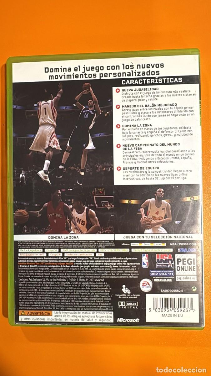Videojuegos y consolas: NBA Live 08 [X360] Microsoft - Foto 2