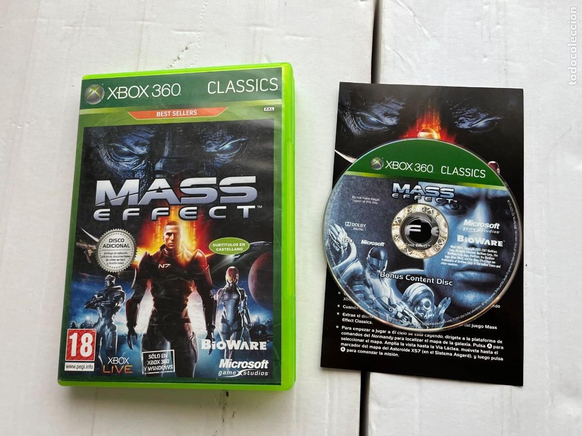 Videojuegos y Consolas: MASS EFFECT BONUS CONTENT DISC - XBOX 360 X360 KREATEN