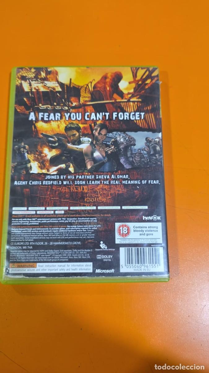 Videojuegos y consolas: Resident Evil 5 (Xbox 360) [Importaci&oacute;n] - Foto 2