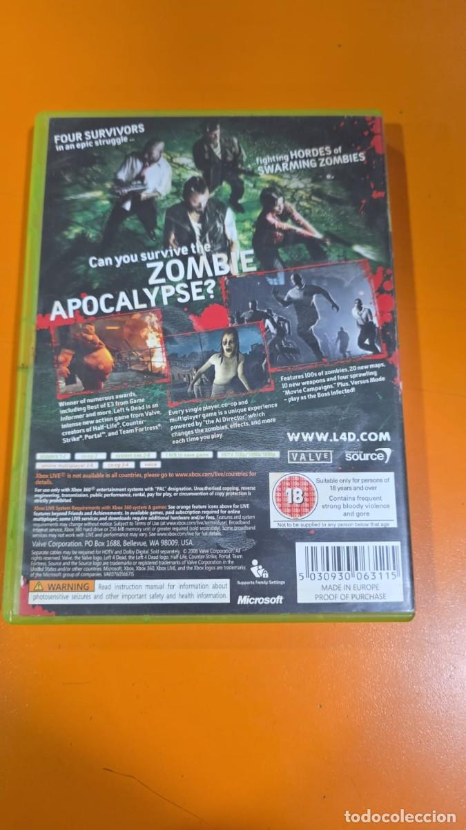 Videojuegos y consolas: Left 4 Dead [XBOX 360] [Importaci&oacute;n] - Foto 2