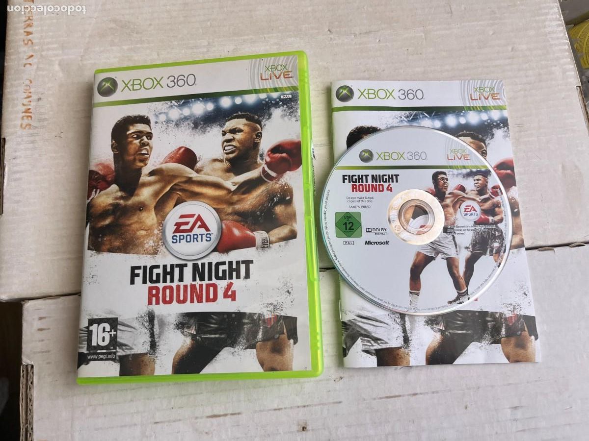 Video Games and Consoles: FIGHT NIGHT ROUND 4 - XBOX 360 X360 KREATEN
