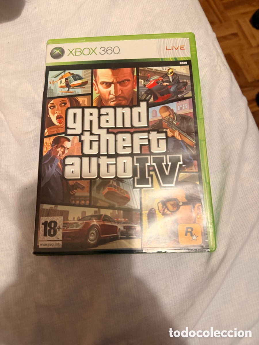 Videojuegos y Consolas: Grand theft auto 4 xbox360