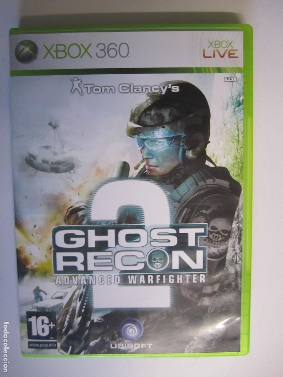 Videojogos e Consolas: juego xbox 360 tom clancy's ghost recon avanced warfighter