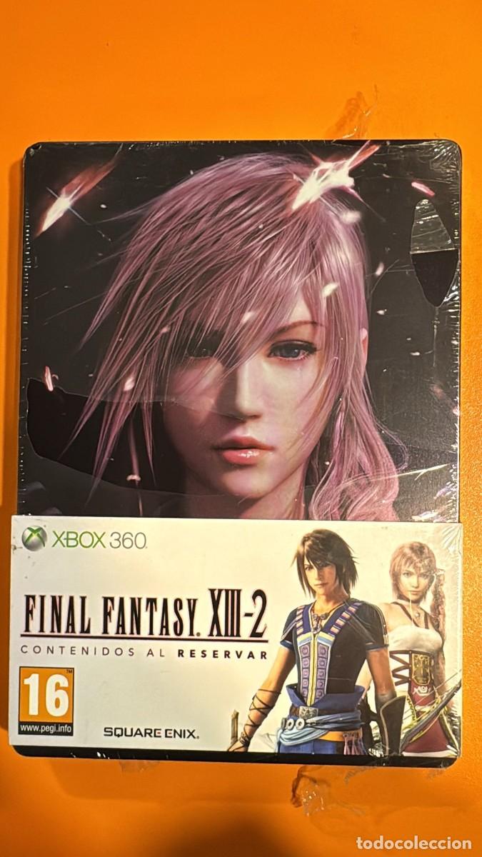 Videojuegos y Consolas: Final Fantasy XIII-2 [XBOX 360] Steelbook &rdquo;Como NUEVO&rdquo;