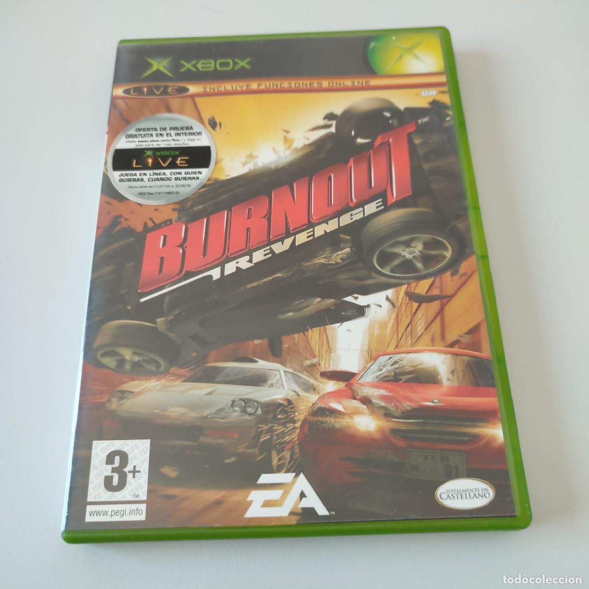 Videojuegos y Consolas: JUEGO PAL XBOX BURNOUT REVENGE