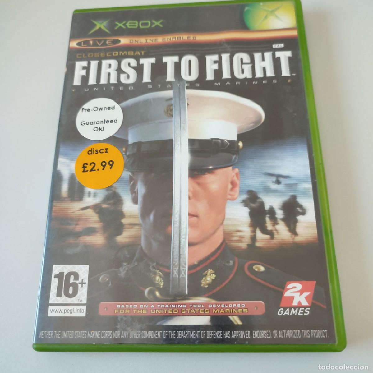 Videojuegos y Consolas: JUEGO PAL XBOX FIRST TO FIGHT CLOSE COMBAT
