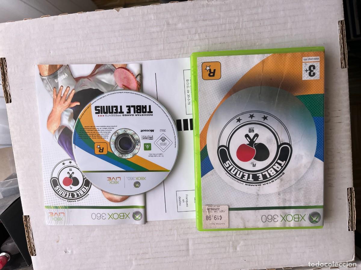 Videojuegos y Consolas: TABLE TENNIS ROCKSTAR GAMES PING PONG - XBOX 360 X360 KREATEN