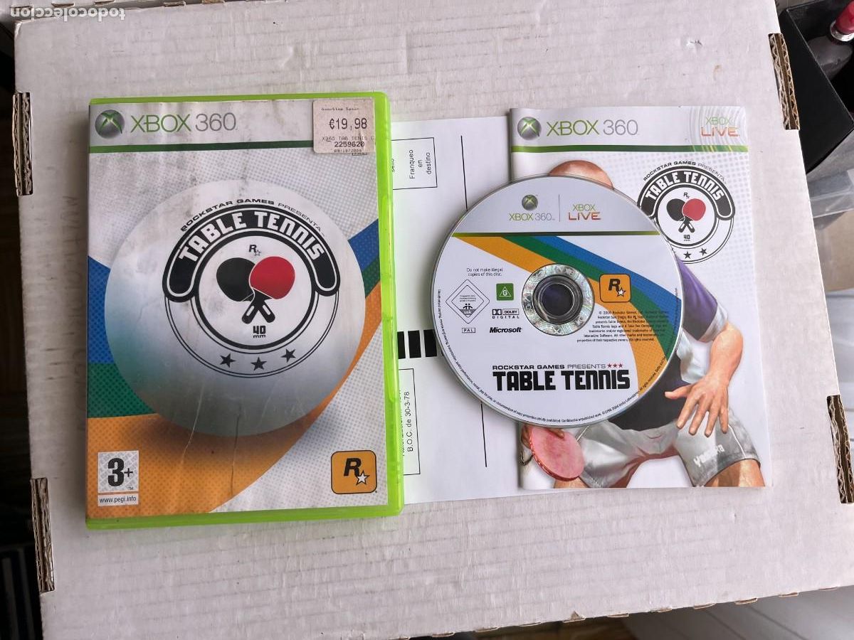Videojuegos y Consolas: TABLE TENNIS ROCKSTAR GAMES PING PONG - XBOX 360 X360 KREATEN