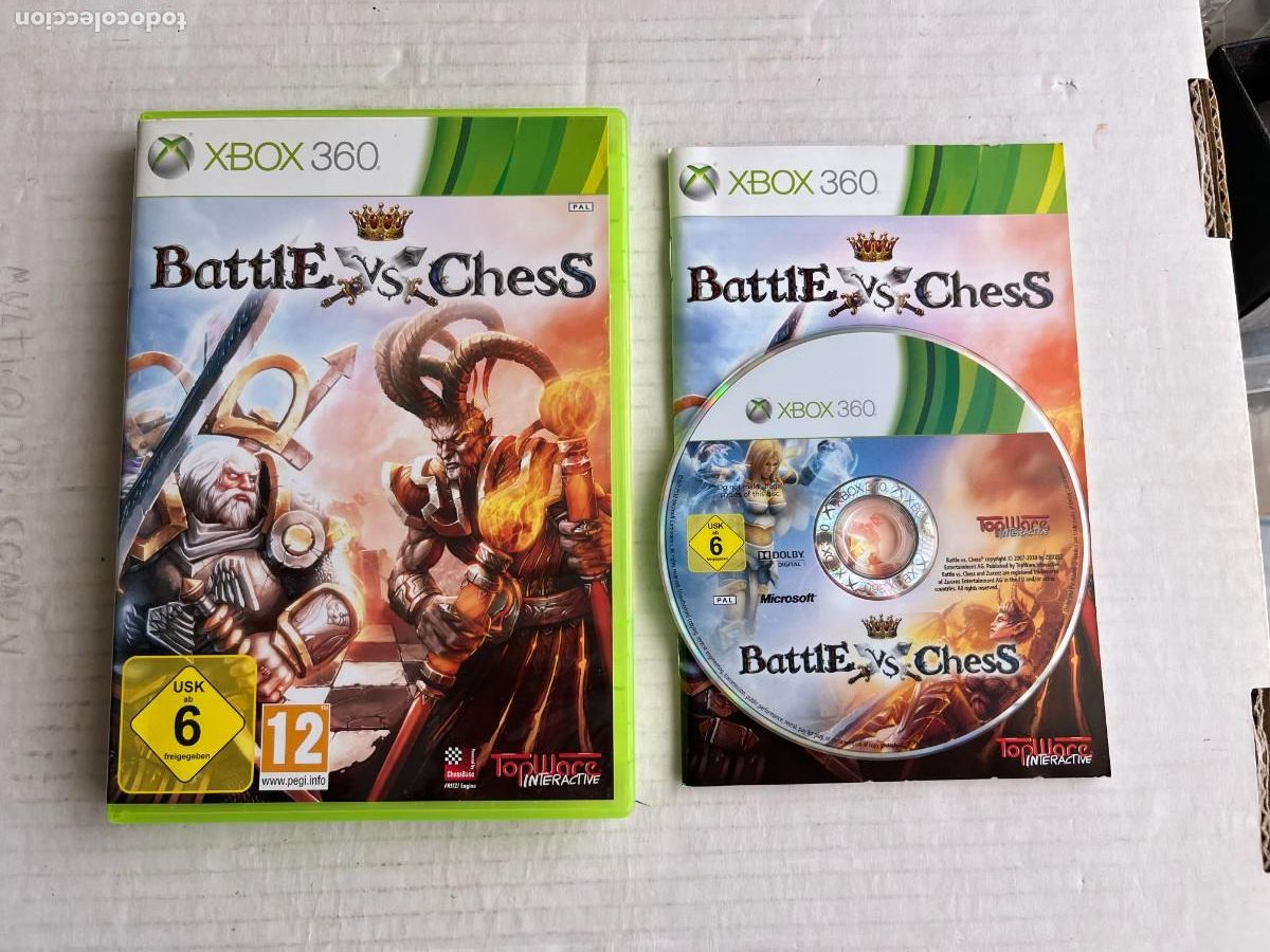 Videojuegos y Consolas: BATTLE VS CHESS- XBOX 360 X360 KREATEN