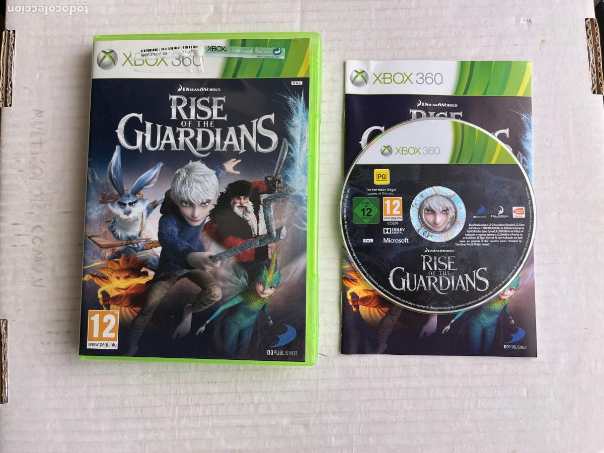 Videojuegos y Consolas: RISE OF THE GUARDIANS- XBOX 360 X360 KREATEN