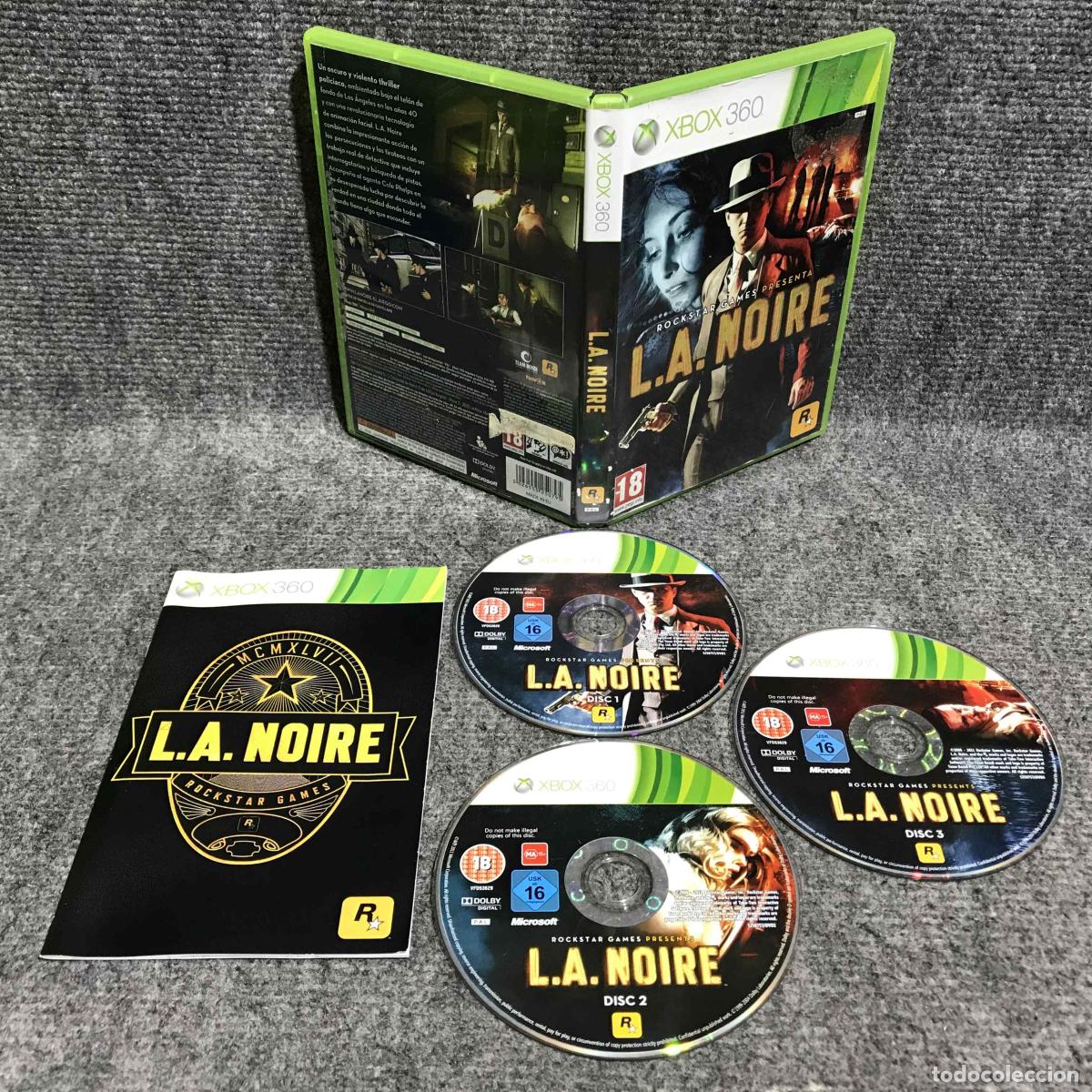 Videojuegos y Consolas: LA NOIRE MICROSOFT XBOX 360