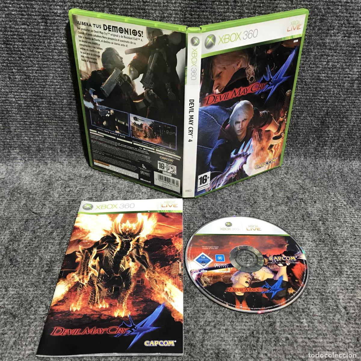 Videojuegos y Consolas: DEVIL MAY CRY 4 MICROSOFT XBOX 360