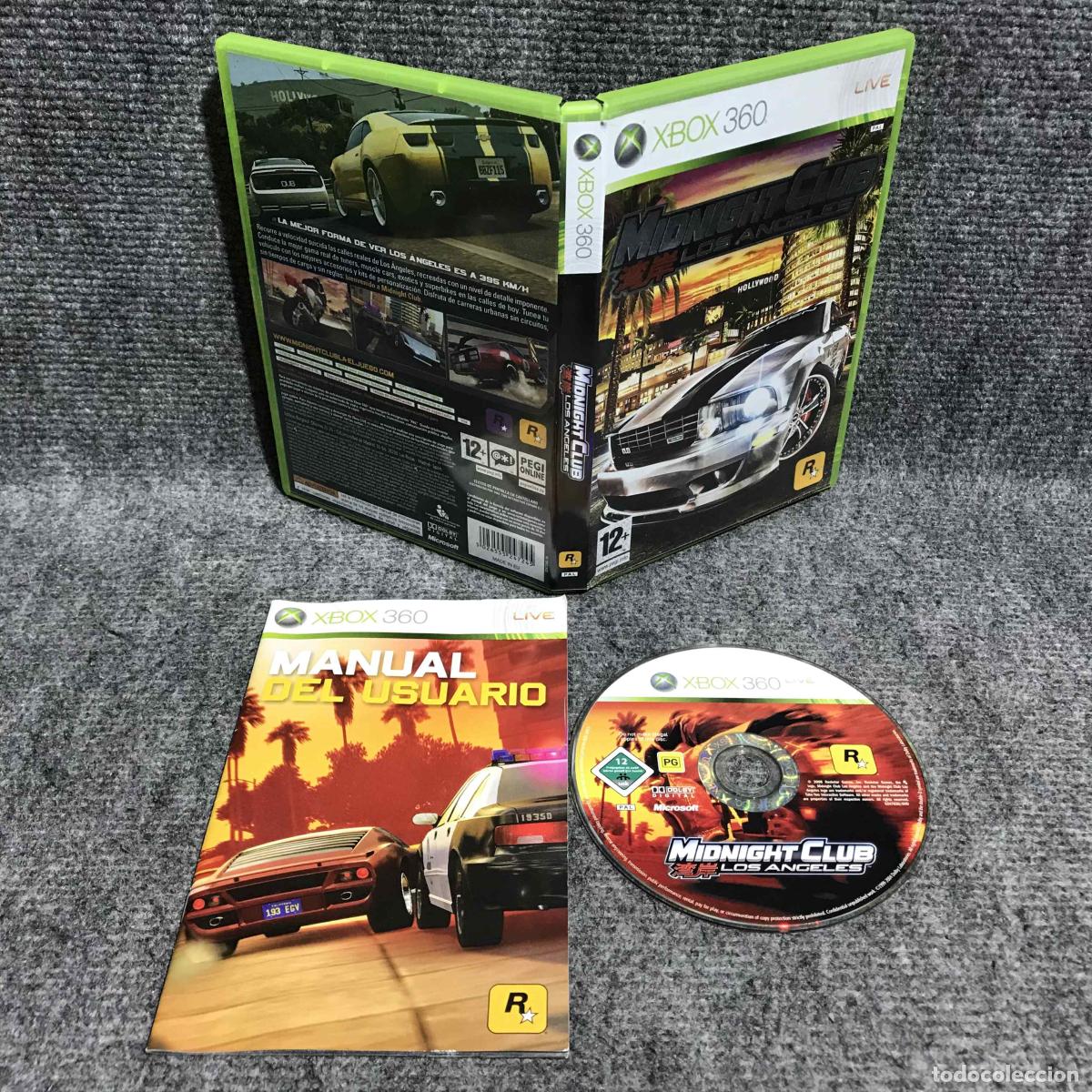 Videojuegos y Consolas: MIDNIGHT CLUB LOS ANGELES MICROSOFT XBOX 360