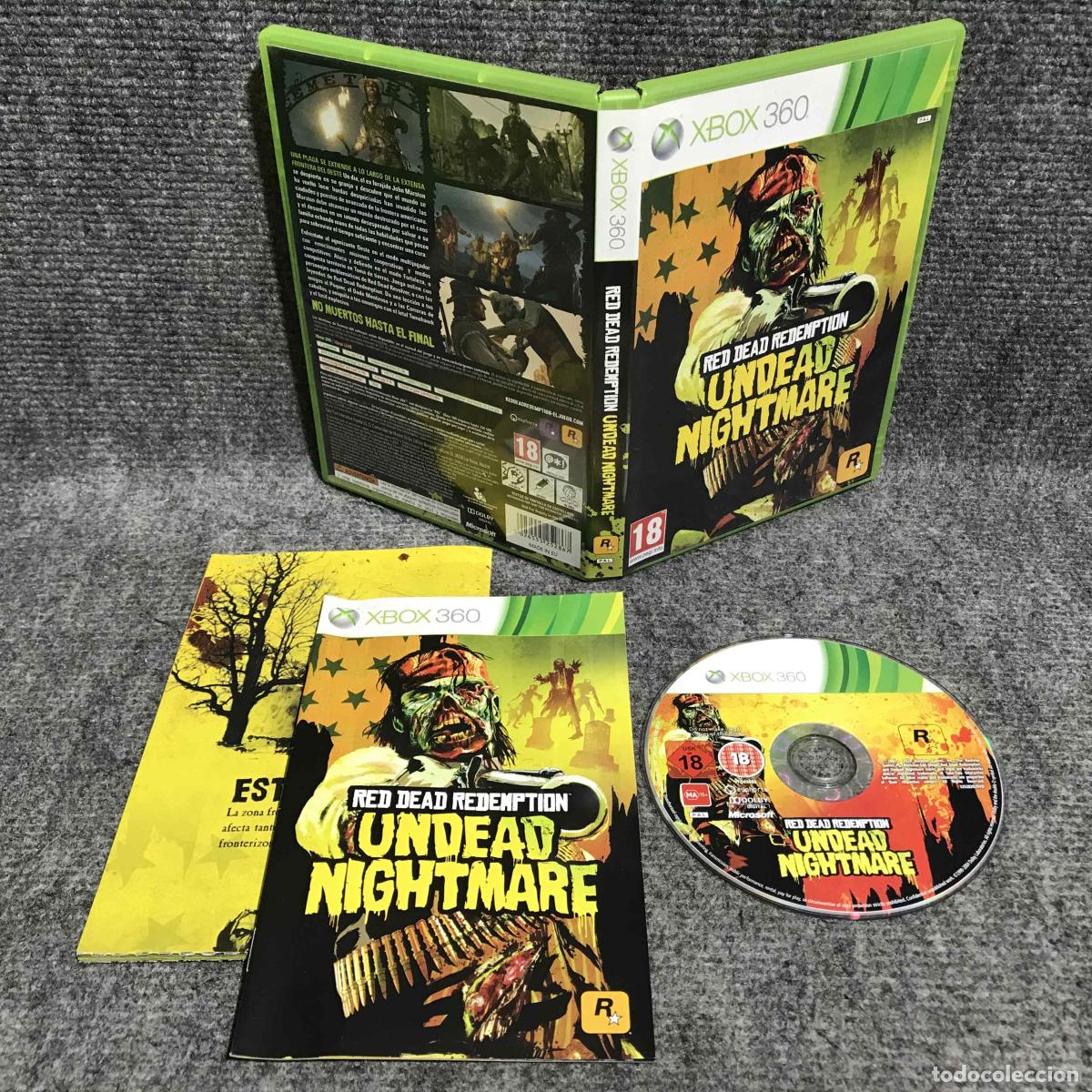 Videojuegos y consolas: RED DEAD REDEMPTION UNDEAD NIGHTMARE MICROSOFT XBOX 360 - Foto 1