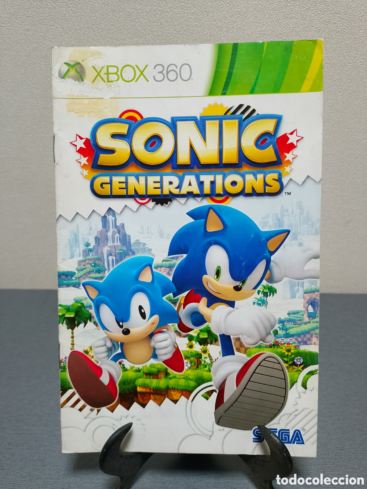Videojuegos y Consolas: Manual juego Sonic generations xbox 360