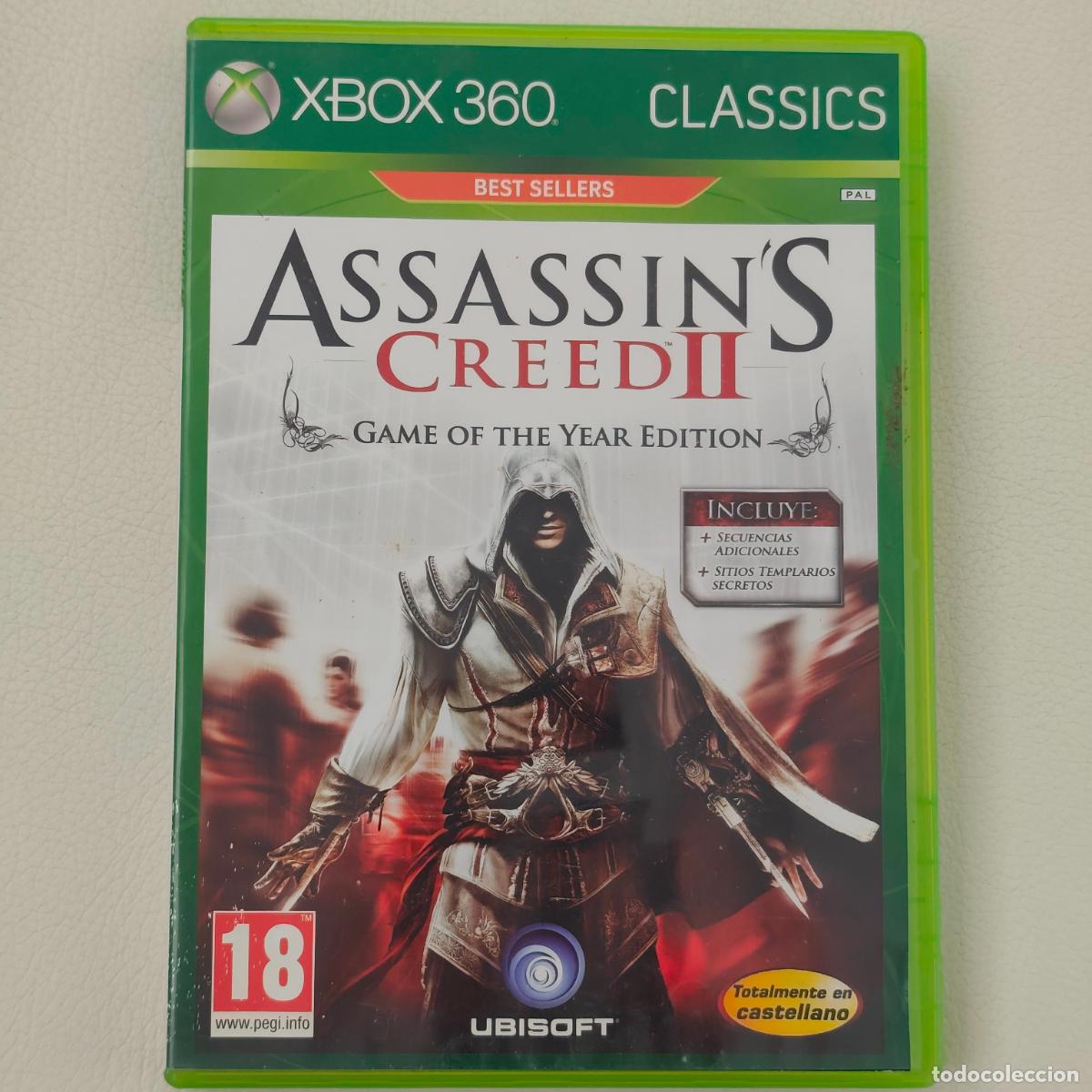 Videojuegos y Consolas: Assassin's Creed II - Xbox 360 Videojuego. CLASSICS