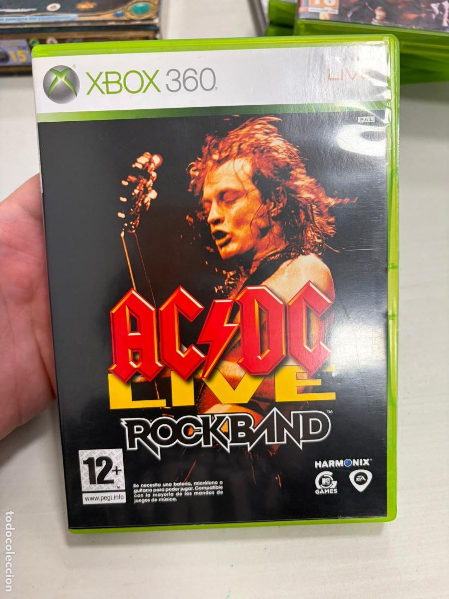 Videojuegos y Consolas: ACDC Rockband Rock band AC DC - Microsoft XBOX 360 PAL ESp