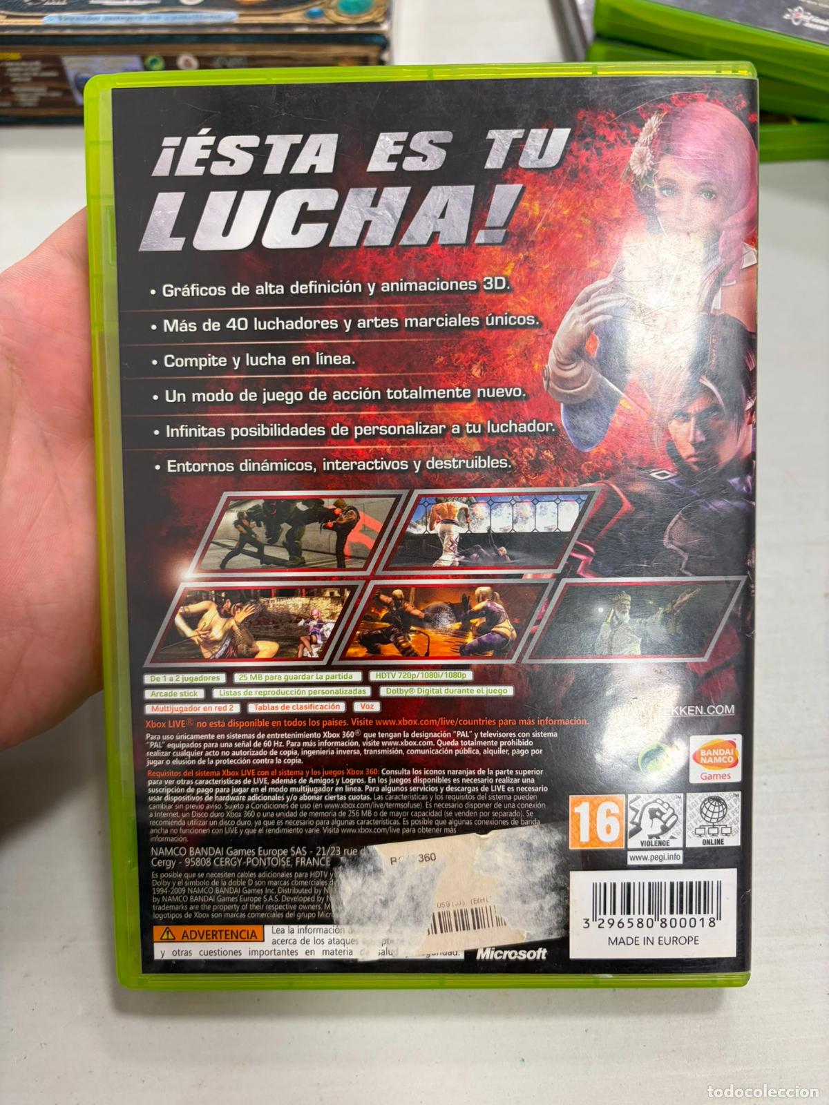 Videojuegos y consolas: Tekken 6 - Microsoft XBOX 360 PAL ESp - Foto 3