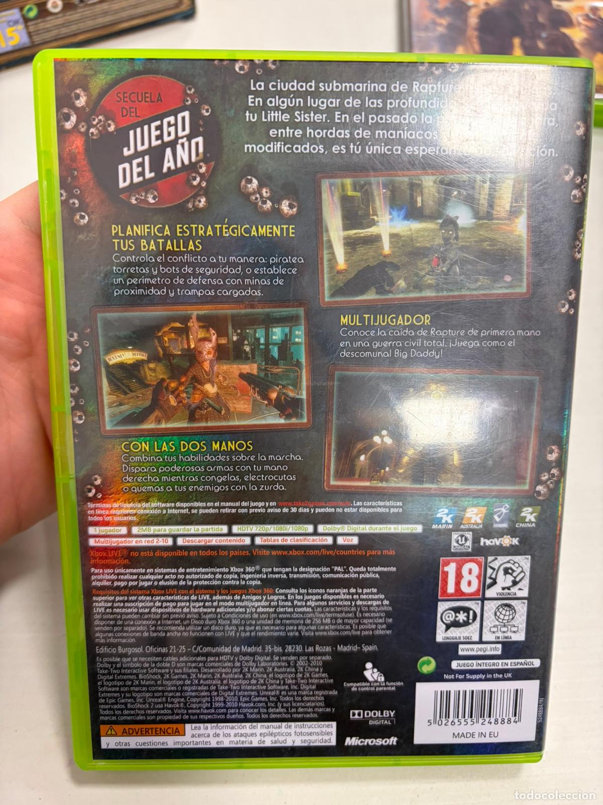 Videojuegos y consolas: Bioshock 2 - Microsoft XBOX 360 PAL ESp - Foto 5
