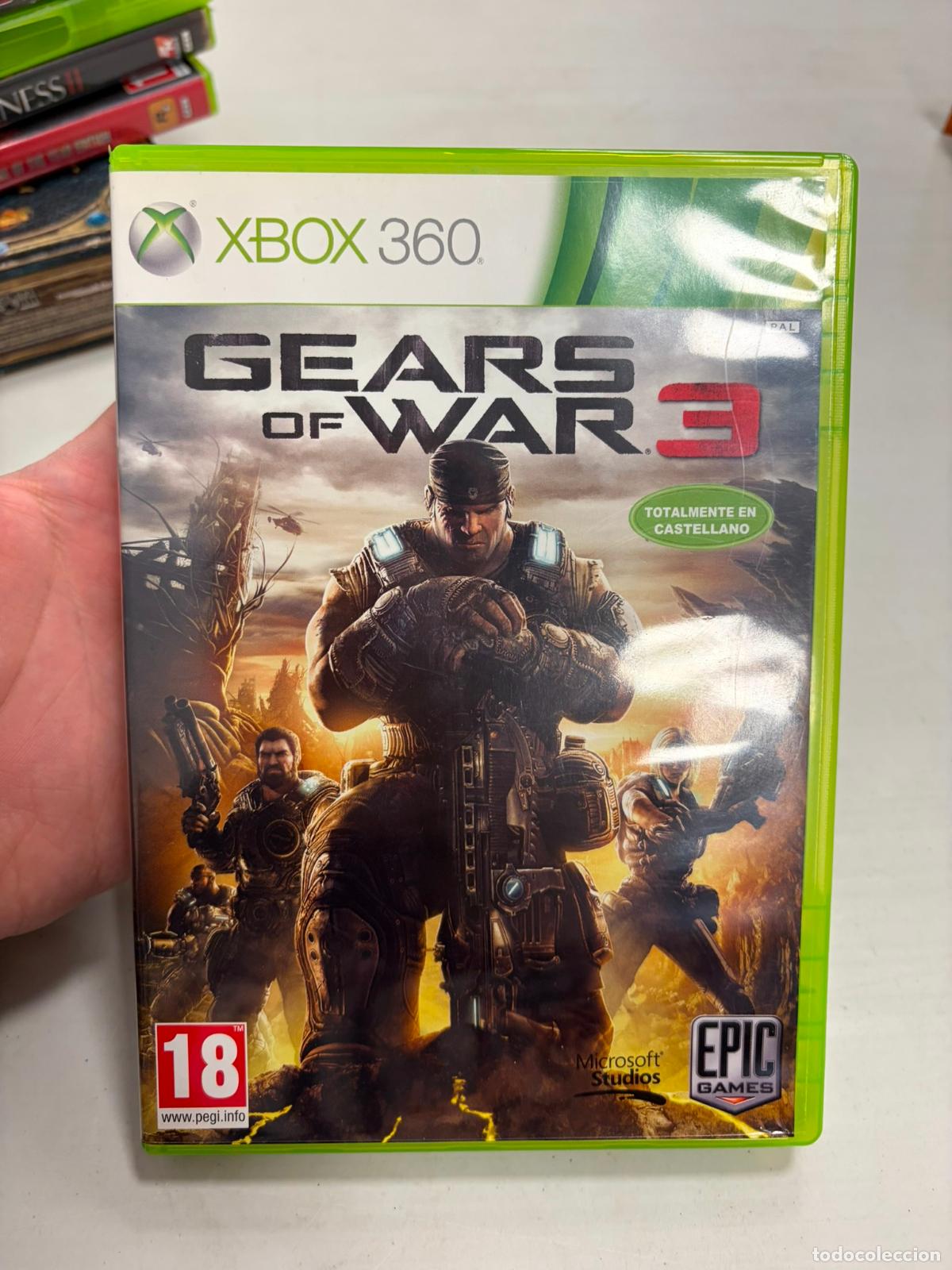 Videojuegos y Consolas: Gears of war 3 - Microsoft XBOX 360 PAL ESp