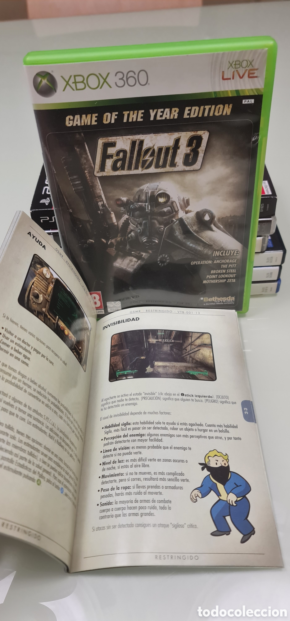 Videojuegos y consolas: Fallout 3 GOTY Xbox 360 PAL Espa&ntilde;a - Foto 10