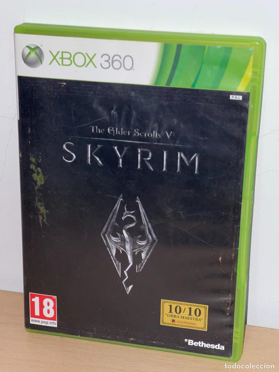 Video Games and Consoles: Microsoft XBOX 360 juego SKYRIM The Elder Scrolls Bethesda PAL 2011 castellano esp