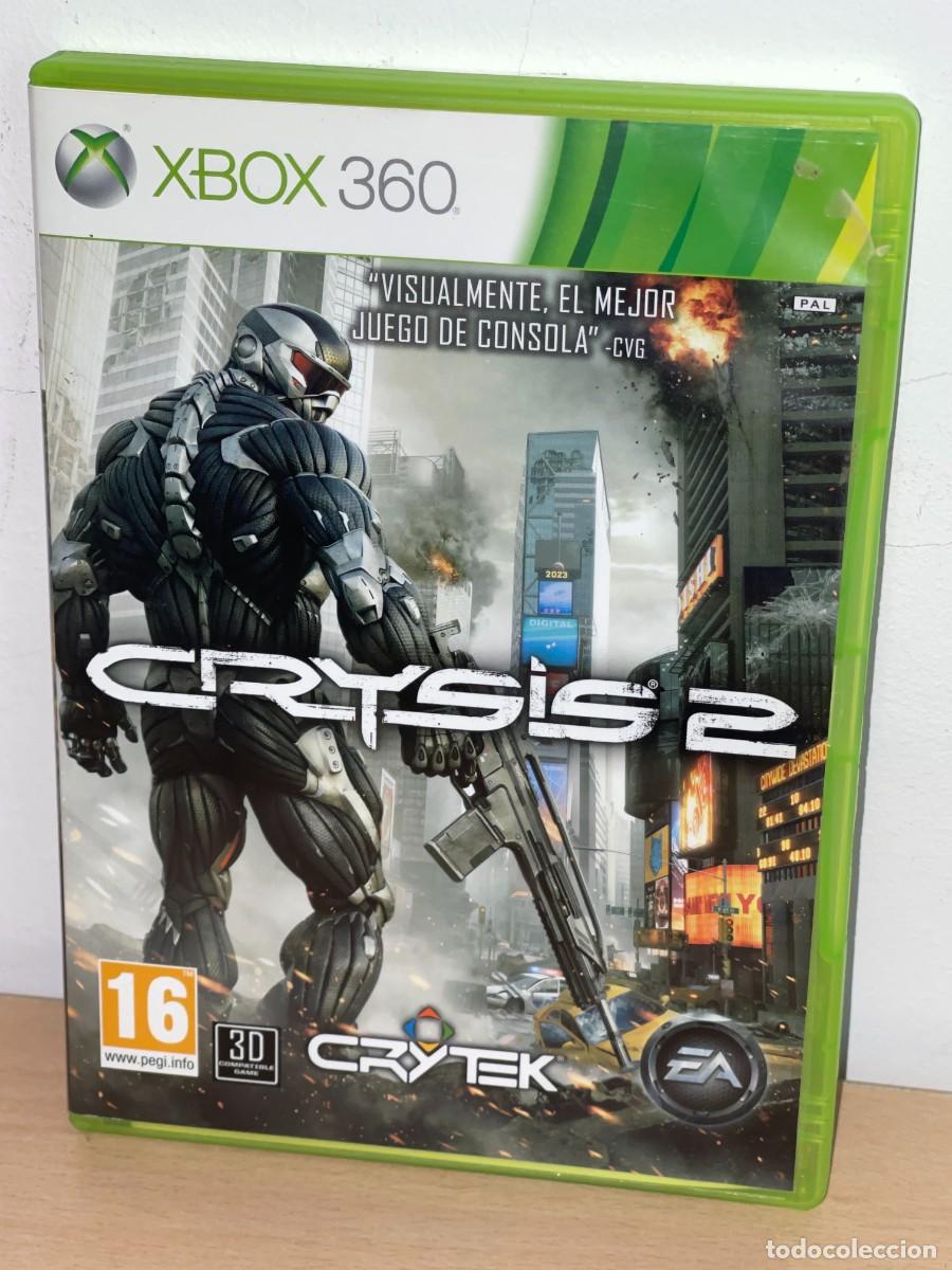 Videojuegos y Consolas: Microsoft XBOX 360 juego CRYSIS 2 EA Crytek PAL 2011 castellano esp